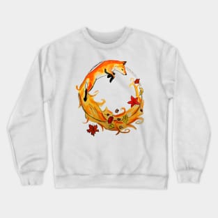 Circle of fox Crewneck Sweatshirt